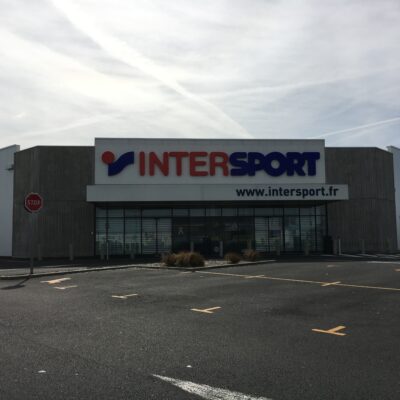 Construction cellule commerciale Intersport